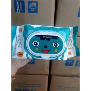 HỎA TỐC (THÙNG 30 GÓI) KHĂN ƯỚT 325G KHÔNG MÙI KHỔ GIẤY LỚN