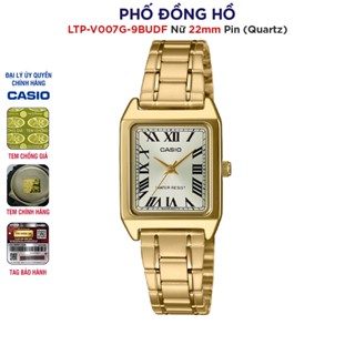 Đồng hồ nữ dây kim loại Casio Anh Khuê LTP-V007G-9BUDF