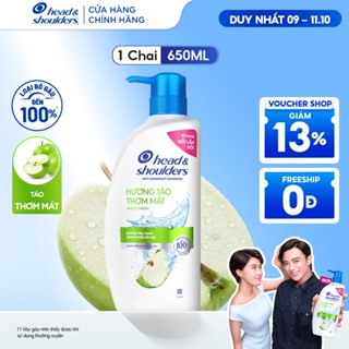 [DUY NHẤT 14-15.10] Dầu Gội HEAD & SHOULDERS Táo Mát Lạnh Chai 625ML