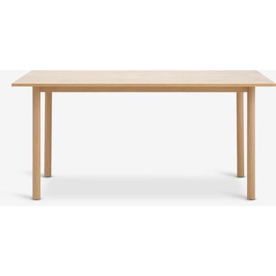 Bàn ăn | JYSK ALSTED | gỗ công nghiệp/kim loại | màu sồi | R90xD160xC75cm