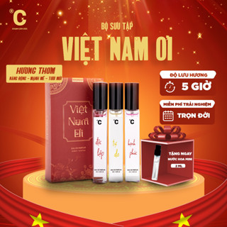 Set nước hoa Chamvn Việt Nam, nước hoa cao cấp hương thơm năng động, mạnh mẽ, tươi mới.