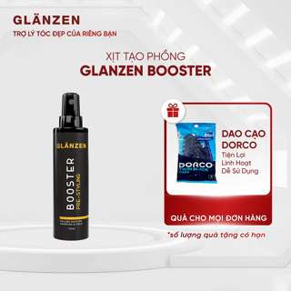 Xịt tạo phồng tóc Glanzen Booster Pre-Styling Tạo phồng, Giảm bết tóc & Bảo vệ tóc khỏi nhiệt độ