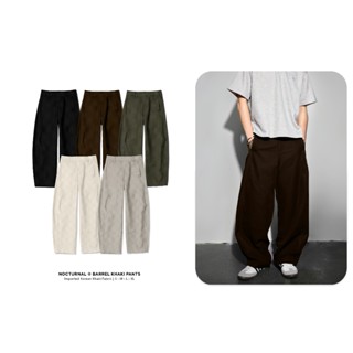Quần Khaki Ống Cong NOCTURNAL Barrel Khaki Pants Nam Nữ Unisex Local Brand