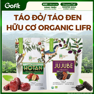  Táo Đỏ Tân Cương & Kỷ Tử & Hắc Kỉ Tử Sấy Khô Hữu Cơ ORGANIC LIFE Gofit Mart 