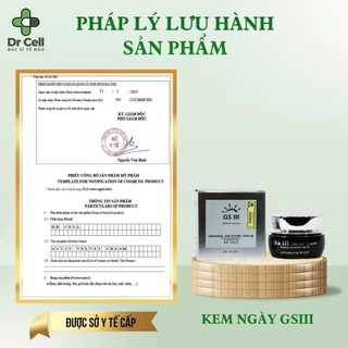 Kem Ngày GSiii DR CELL 30g