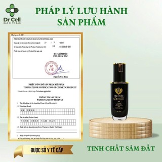 Tinh Chất Sâm Đất Dr Cell 50ml tái tạo da hỗ trợ giảm mụn hỗ trợ mờ thâm nám