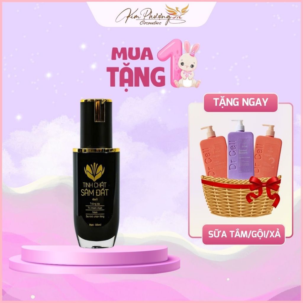 Tinh Chất Sâm Đất Dr Cell 50ml tái tạo da hỗ trợ giảm mụn hỗ trợ mờ thâm nám