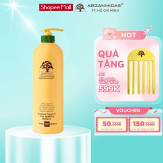 Dầu gội siêu dưỡng ẩm Arganmidas Moroccan Argan Oil Clear Hydrating Shampoo 1000ml