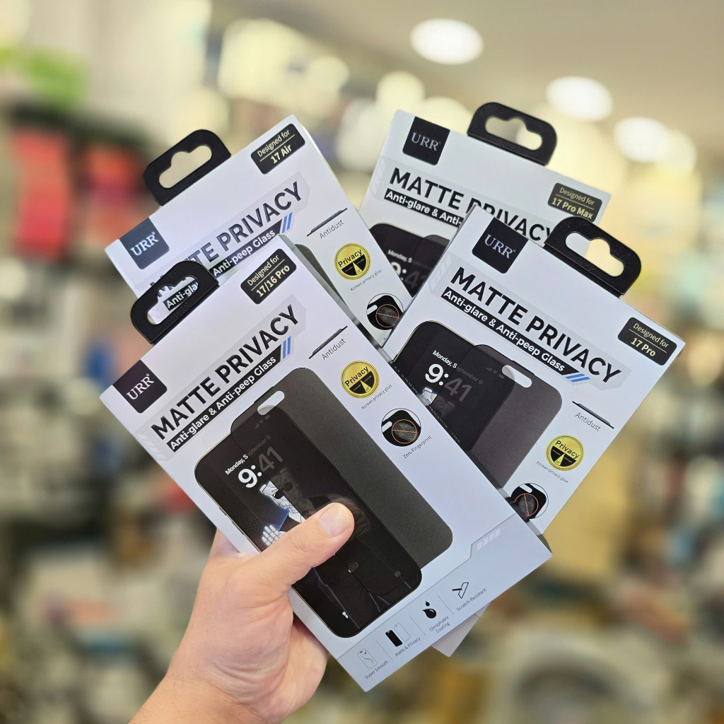 Kính Cường Lực AUTOBOT 2in1 Chống Nhìn Trộm, Chống Vân Tay iPhone 17 / 16 / 14 các đời - Chính Hãng 