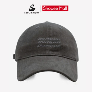  Mũ lưỡi trai LOULI SAIGON thêu AOV chất kaki form mềm thời trang dành cho nam nữ M104 