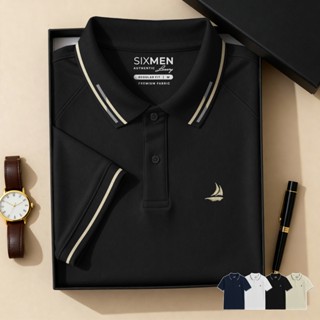 [NEW] Áo Polo Nam Vigor Cao Cấp, Vải Cá Sấu Feelmax Premium Chống Nhăn, Form Regular - SIXMEN