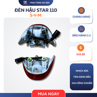 [HÀNG ZIN] Bộ đèn đuôi/ đèn sau / Đèn hậu xe Star 110cc
