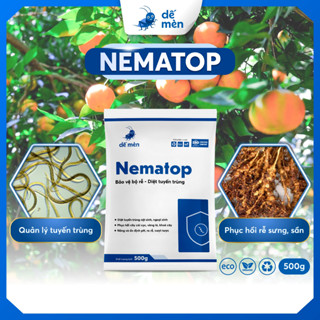  Chế phẩm Nematop - Phòng ngừa tuyến trùng phục hồi cây còi cọc vàng lá 500g 