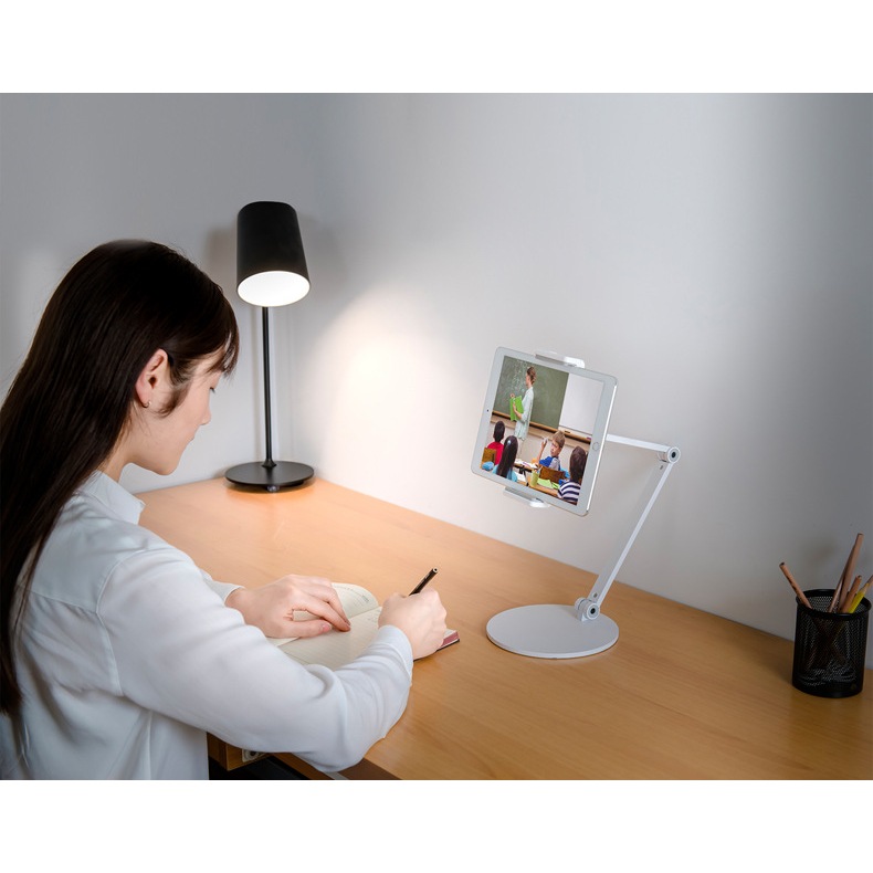 P67, AP-7LC Giá nâng đỡ kiêm Arm kẹp cạnh bàn, cạnh giường cho ipad, tablet, máy tính bảng cao cấp x