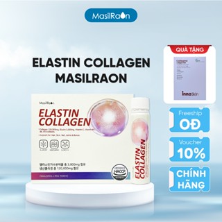 Nước Uống Elastin Collagen Masilraon Hàn Quốc - Trẻ Hóa Làn Da, Giúp Da Căng Mịn,(Tặng 1 Hộp Mặt Nạ Innoskin 10 miếng)