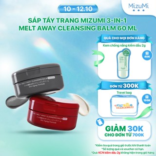 Sáp Tẩy Trang MizuMi 3-In-1 Melt Away Cleansing Balm 60 ml