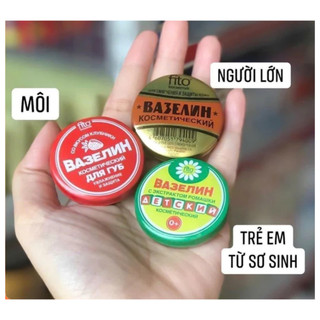 Sáp Nẻ Vaselin Nga 10gr Giúp Dưỡng Ẩm, Chống Khô Nứt Nẻ Trên Da