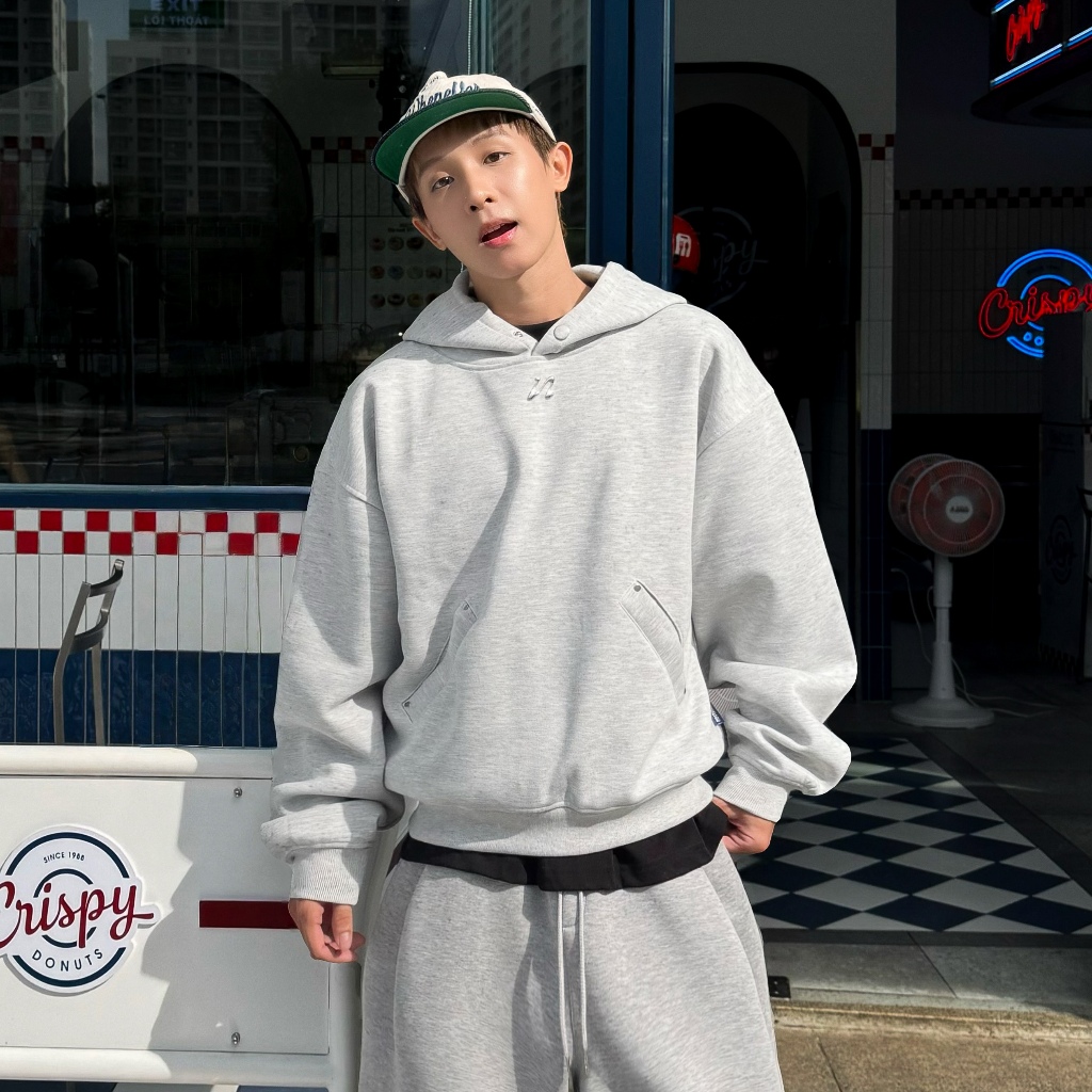 Áo Hoodie Trùm Đầu Form Boxy NOCTURNAL Metal Hoodie Unisex Nam Nữ Local Brand | BigBuy360 - bigbuy360.vn