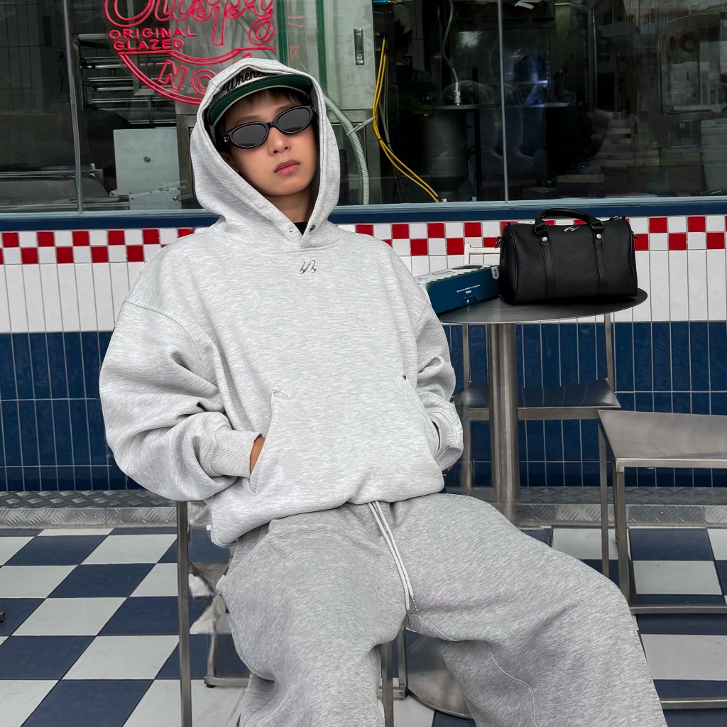 Áo Hoodie Trùm Đầu Form Boxy NOCTURNAL Metal Hoodie Unisex Nam Nữ Local Brand | BigBuy360 - bigbuy360.vn