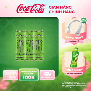 Lốc 6 Lon Nước Tăng Lực Giải Khát Monster Energy Ultra Paradise 355ml/Lon Cocacola_official_store Sale 15.10_SP