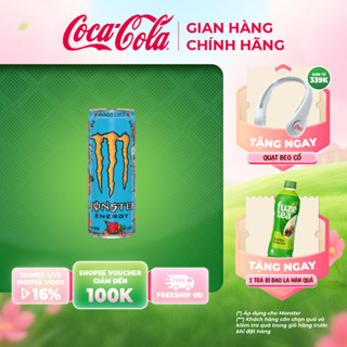 Lon Nước Tăng Lực Giải Khát Tăng Lực Monster Energy Mango 355ml/Lon Sale 15.10_SP