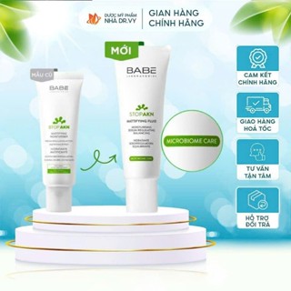 Kem dưỡng ẩm cho da dầu mụn Babe Stop AKN Mattifying Moisturiser 50ml - HÀNG CÔNG TY