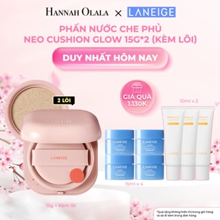 [LANEIGE X KOL] Phấn Nước Che Khuyết Điểm 50H Laneige Neo Cushion Glow 15G Dưỡng Ẩm Gấp 5 + Kèm LõI 21N1