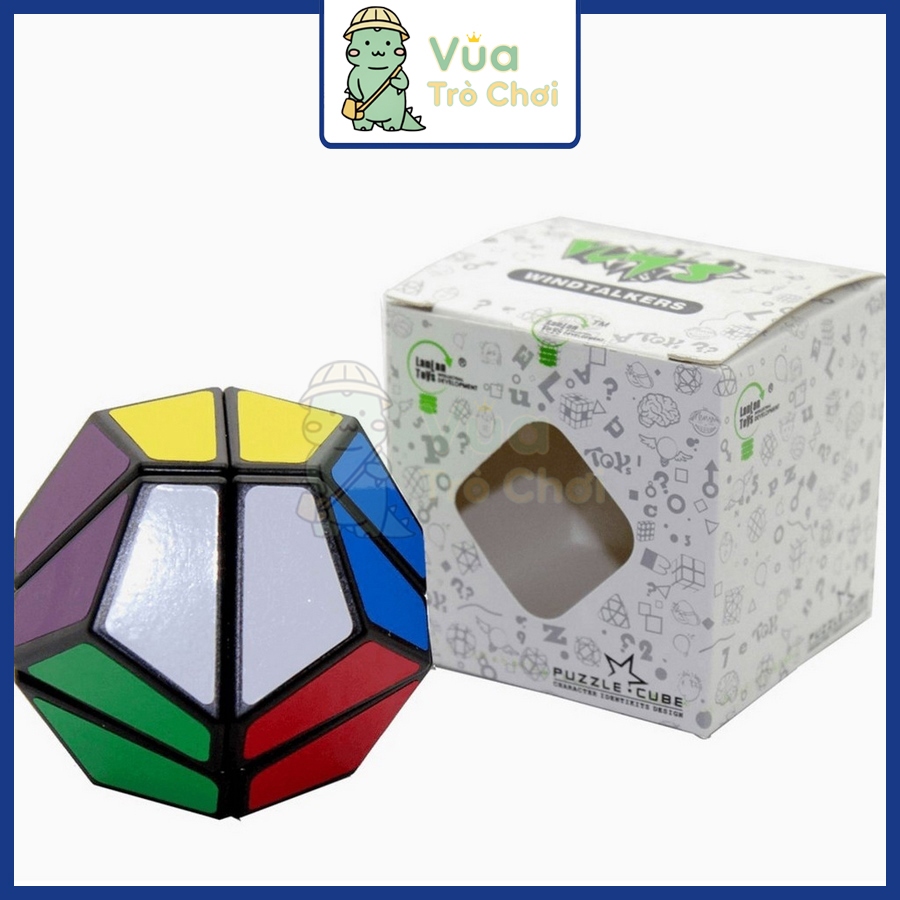 Rubik Biến Thể LanLan 2x2 Dodecahedron Megaminx Rubic Đồ Chơi Trí Tuệ Trẻ Em