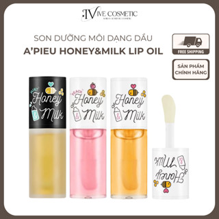  Son Dưỡng Môi Dạng Dầu A'Pieu Honey & Milk Lip Oil 5g 