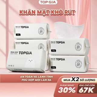 Khăn mặt khô Top gia dùng 1 lần siêu mềm mịn, an toàn cho da
