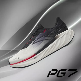   3-10KM+  ANTA Giày thể thao chạy bộ nam PG 7 Anta Sports 1124D5504 Giày chạy thể thao thoáng khi race chạy <15 km 