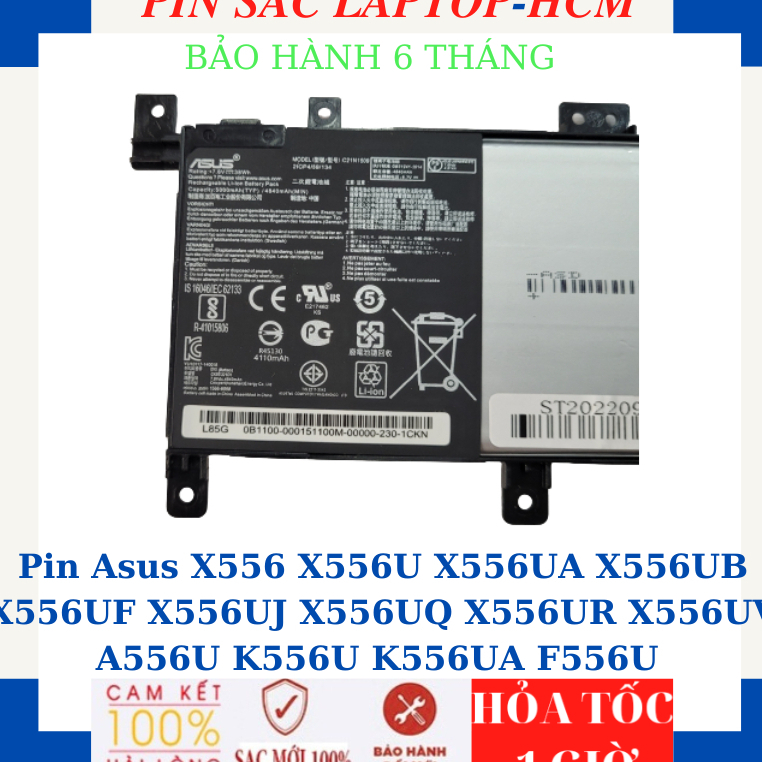 Pin Asus A556 A556U A556UA A556UR A556UB A556UF A556UJ FL5900U X556UQ X556 X556UR X556UV X556UA X556
