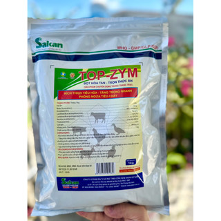 Men tiêu hoá Top-zym 1kg hàng chính hãng sakan