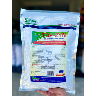Men tiêu hoá Top-zym 1kg hàng chính hãng sakan