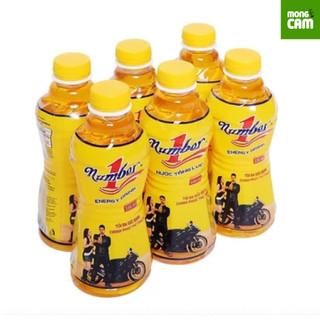  Lốc 6 chai - Thùng 24 chai Nước Tăng lực vàng  Number one  