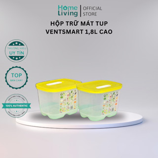  Hộp Trữ Mát TUPPERWARE Ventsmart 1.8L Cao – Hộp Bảo Quản Rau Củ Quả Tươi Lâu 