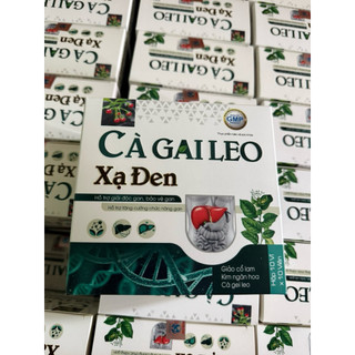  100 viên Giải độc gan CÀ GAI LEO XẠ ĐEN Morringa Detox Green Milk Thistle giúp bảo vệ gan cho người dùng nhiều rượu bia 