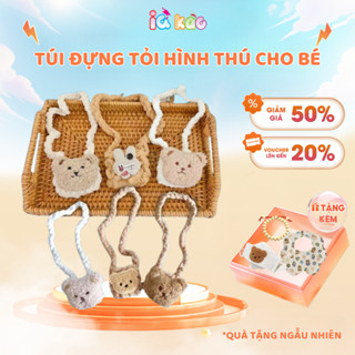 Combo 2 Túi Đựng Tỏi Đáng Yêu Hình Thú Bông – Phụ Kiện Không Thể Thiếu Cho Bé, Phong Cách Hàn Quốc IQKAO