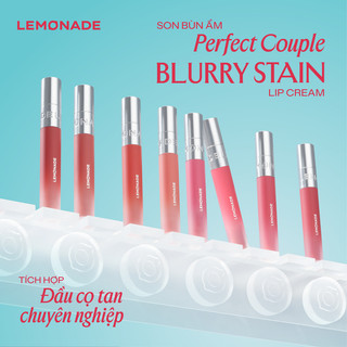  Son Kem Bùn Ẩm mờ mịn lâu trôi Lemonade Perfect Couple Blurry Stain Lip Cream 