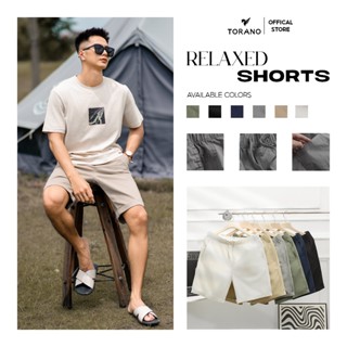 Quần short kaki nam TORANO dáng basic cạp chun bền màu FSBK010