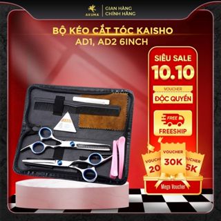Bộ Kéo Cắt Tóc KAISHO - AD1, AD2 6.0 Inch, Hàng Chất Lượng, Kéo Cắt Tóc Gia Đình, Học Viên, Thợ Tóc