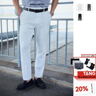 [Best Seller] Quần Tây Nam Basic September 1B, Chất Vải Cotton Pha Spandex Thoải Mái, QT0028, SOMEHOW