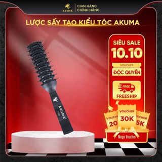Lược Bán Nguyệt Tạo Kiểu Gỡ Rối Tóc Chuyên Dụng AKUMA LKT1102