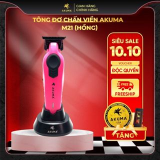 Tông Đơ Chấn Viền AKUMA M21 Máy Khoẻ, Pin Tốt, Chấn Cạo Viền Kẻ Đường Dành Cho Thợ Tóc Chuyên Nghiệp