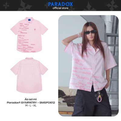 Áo sơ mi tay ngắn SYMPATRY SHIRT Cotton Oxford PARADOX SM5P0612