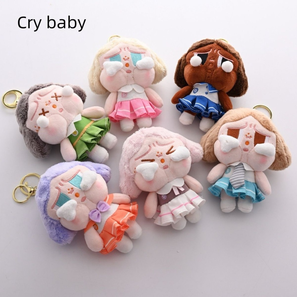 Móc khoá Crybaby POPMART cực xinh nhiều mẫu, móc khóa mini, móc chìa khoá, cặp sách