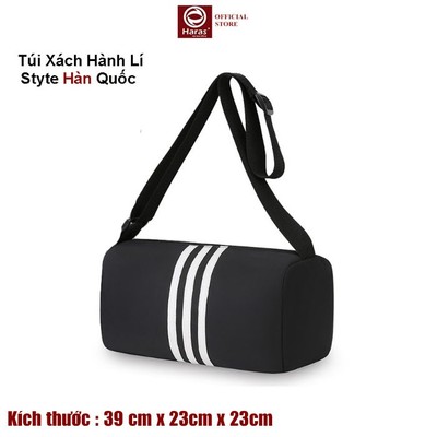 Túi Trống Thể Thao Nam Nữ Thời Trang,Túi GYM, Túi Đá Bóng Đựng Được Giày, Size Bé, Nhỏ Gọn HARAS HR373