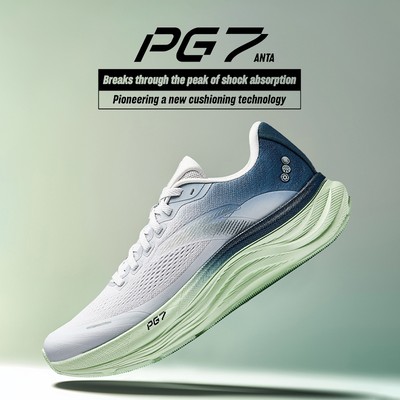 [3-10KM+] ANTA PG 7 Travel 2 Giày chạy bộ nam Giảm xóc đế chống trơn trượt, thoáng khí 1125B5546
