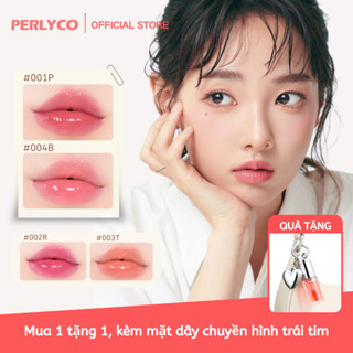 【PERLYCO】[COD]  son gloss cute Dưỡng ẩm,mềm môi son tint bóng,, makeup, thach essence trang điểm.Son Dưỡng Môi đổi màu