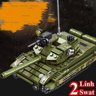   300 CHI TIẾT  BỘ ĐỒ CHƠI XẾP HÌNH XE TĂNG Chiến Đấu XE BỌC THÉP Lắp Ráp Xe Chiến Đấu Quân Đội 